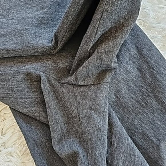 Talbots Women's Dress Pants Size 6 Dark Grey Chatham Ankle Fitted Side Zipper - Picture 14 of 15